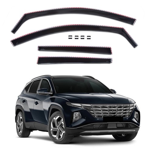 Wind deflectors fits hyundai - fits,