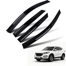 4x Wind Deflectors Rain Guards