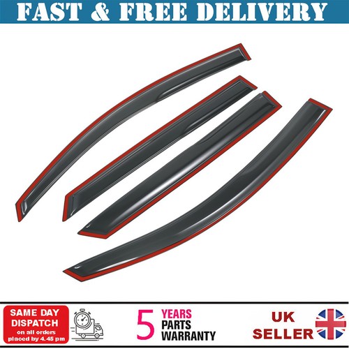 Wind deflectors smoke - deflectors, tinted