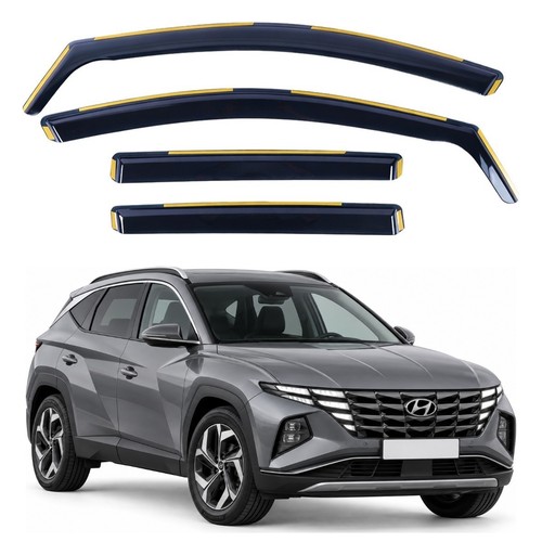 Wind deflectors for hyundai - deflectors,