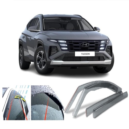 Wind deflectors for hyundai - deflectors,